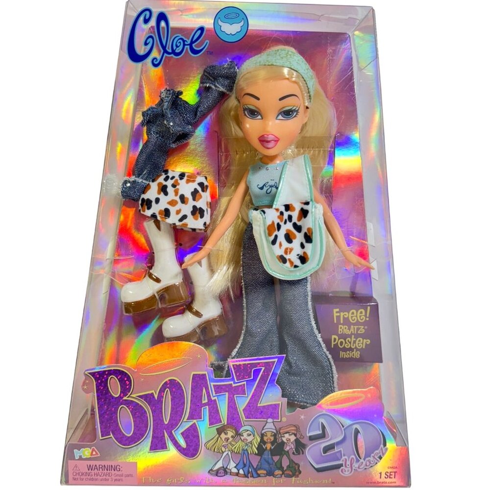 Bratz Cloe 20 Yearz Special Anniversary Edition Original Fashion Doll New